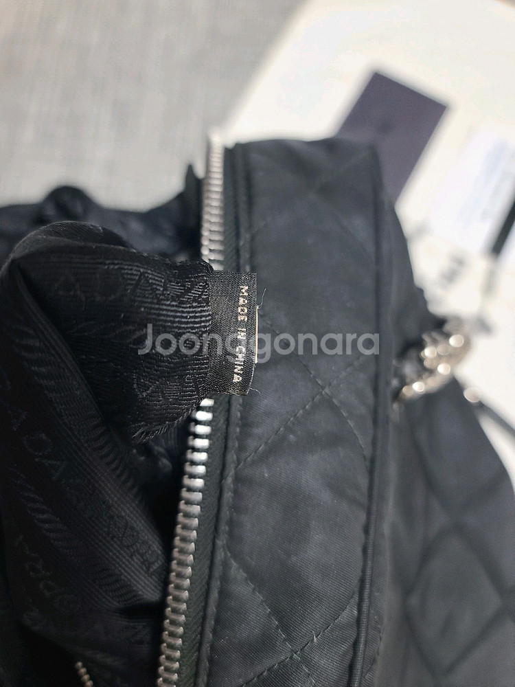 프라다 퀼팅 체인백 숄더백 1bb903 크로스백--7