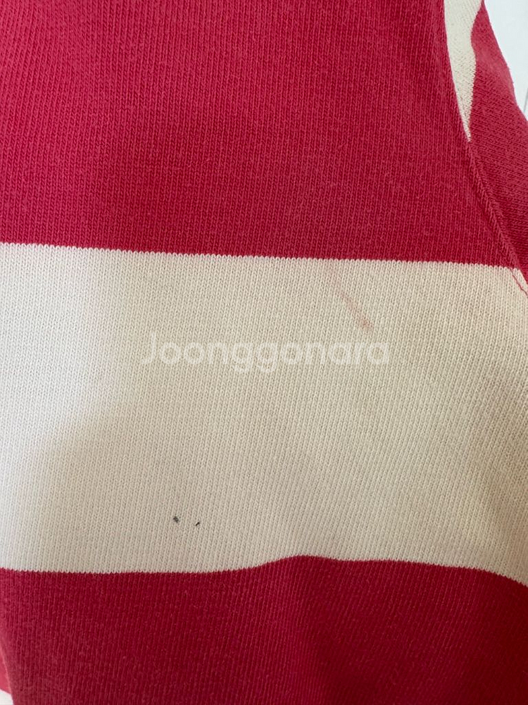 폴로 랄프로렌 스트라이프 럭비셔츠 L--3