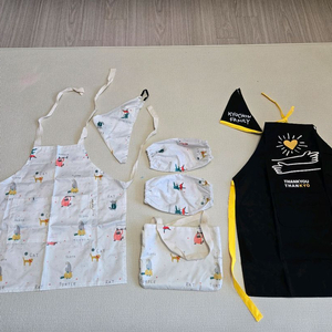 유아 방수앞치마 방수가운 미술가운 어린이집준비물