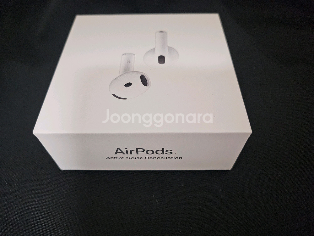 에어팟4 액티브 노이즈 캔슬링 미개봉 새제품--0