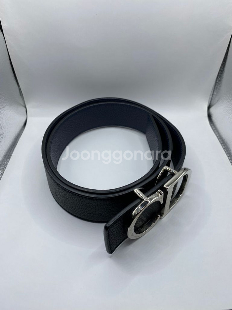 [인보이스] 디올 CD 은장 로고 35MM 벨트--1