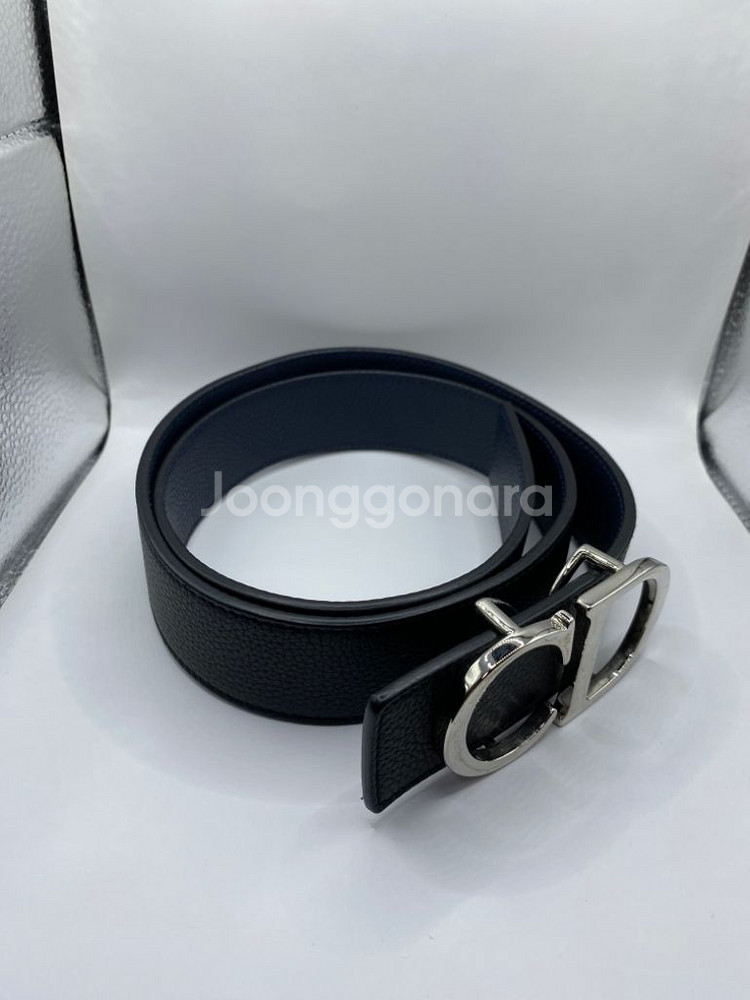 [인보이스] 디올 CD 은장 로고 35MM 벨트--2