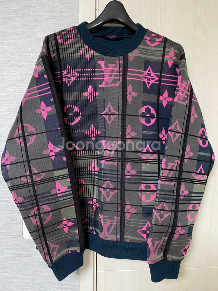 루이비통 멀티 모노그램 자카드 스웨트 맨투맨L--0
