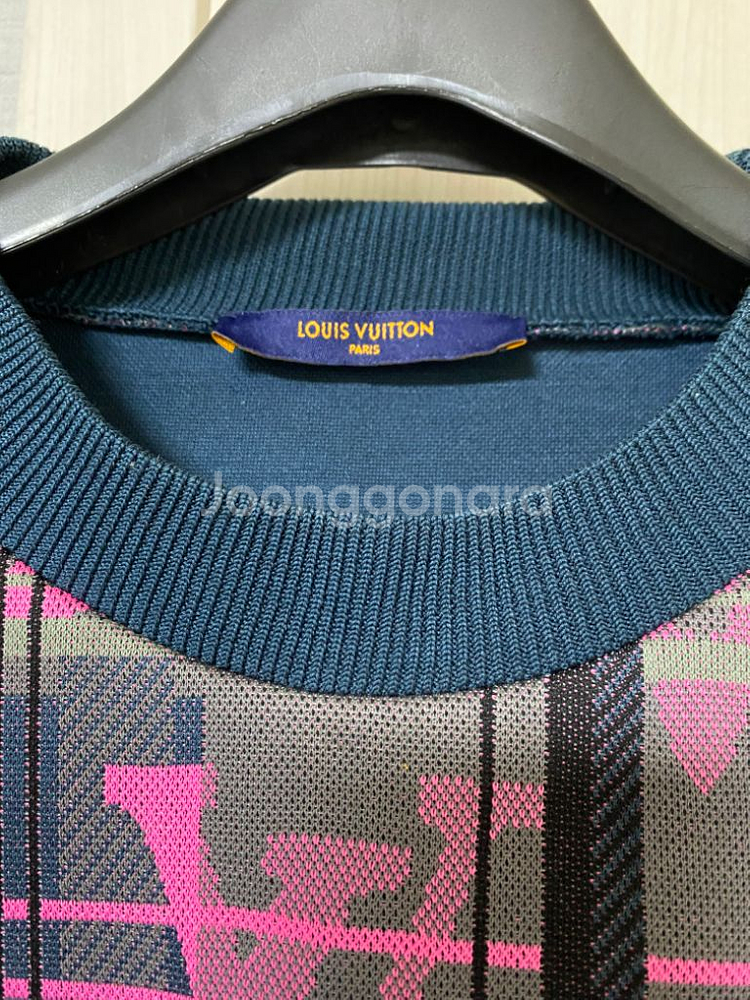 루이비통 멀티 모노그램 자카드 스웨트 맨투맨L--2