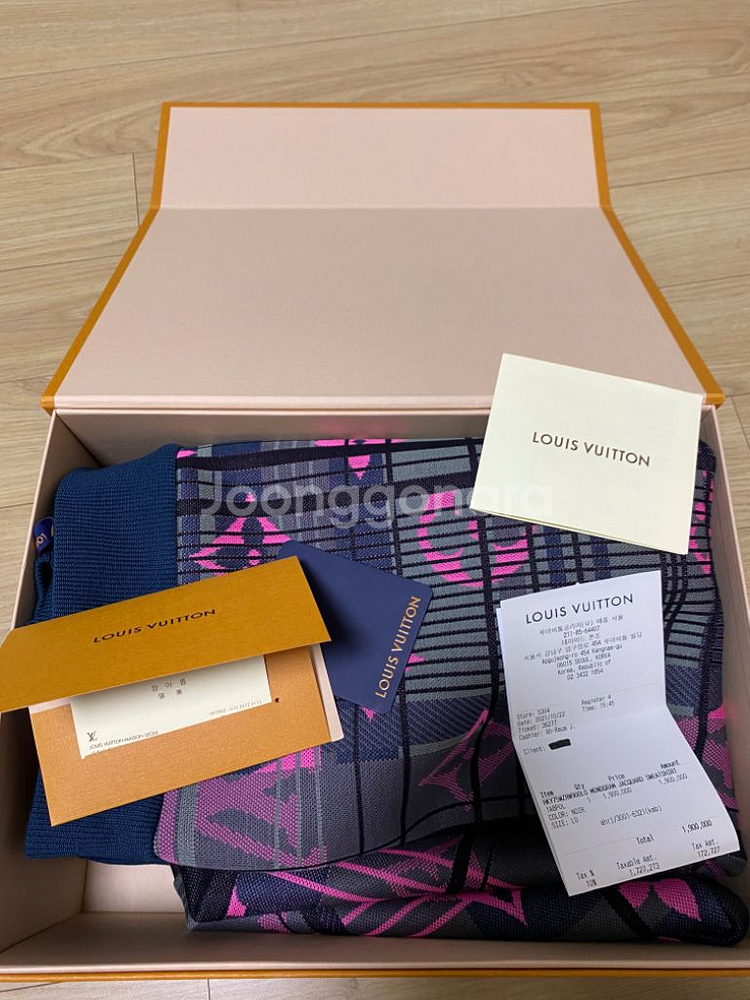 루이비통 멀티 모노그램 자카드 스웨트 맨투맨L--5