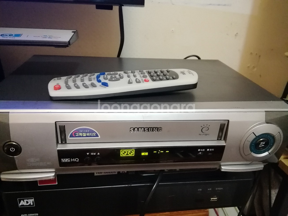 삼성 비디오 플레이어 VHS 비디오 테이프 레코더 VTR VCR 리모콘 삼성 비디오 플레이어 4HEAD 비디오 테--0