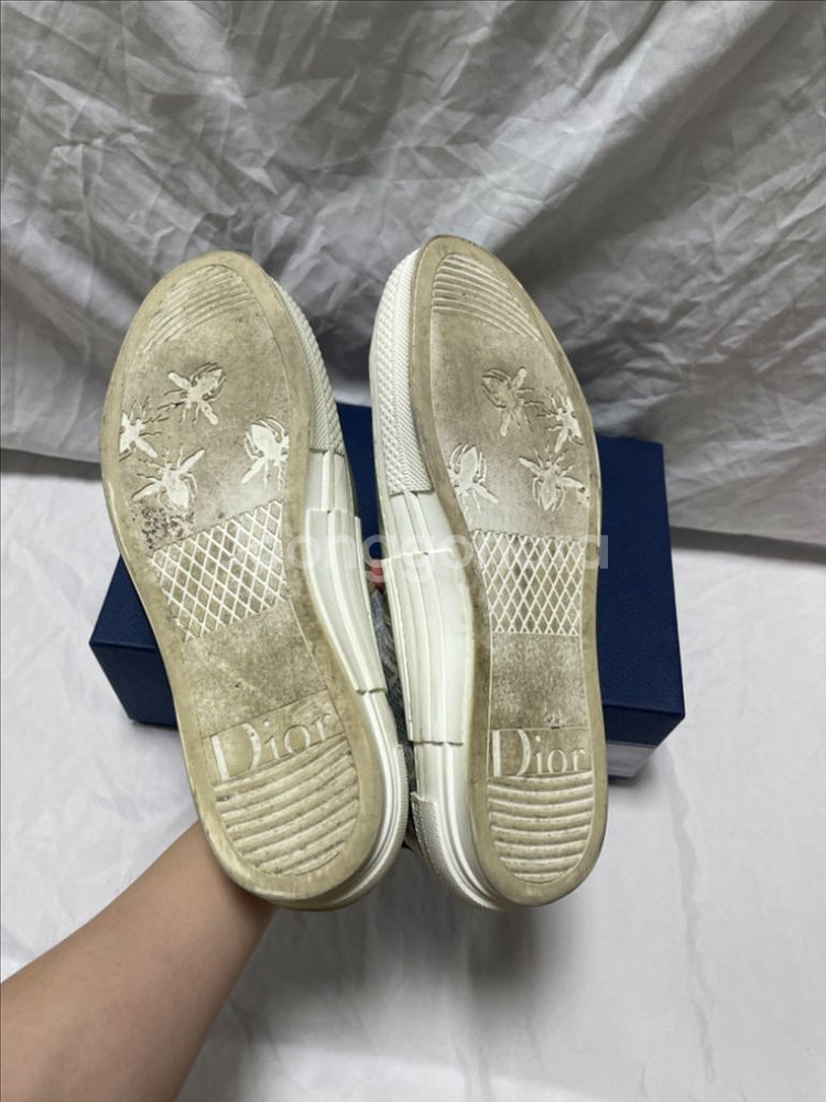 [43] 디올 다이엘아샴 뉴스페이퍼 로우탑 스니커즈--9