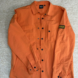 바버 23ss인터내셔널 오렌지 셔츠