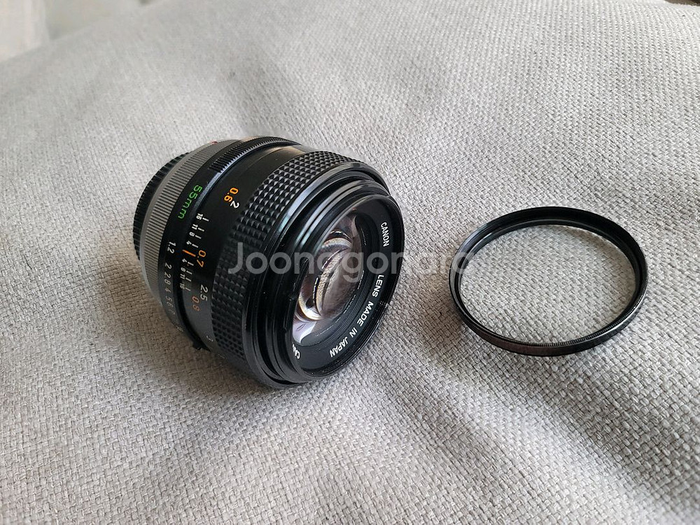 캐논 FD 렌즈 55mm 1.2 , 50mm 마크로, 35-70--1