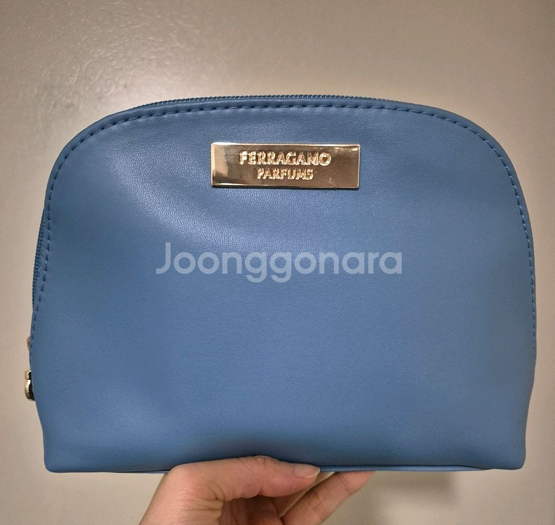 터키항공 비지니스 페라가모 어메니티 파우치--0