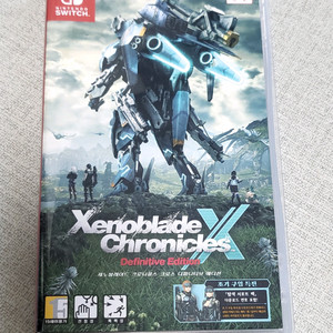 닌텐도 스위치 타이틀 제노블레이드 크로스 게임칩