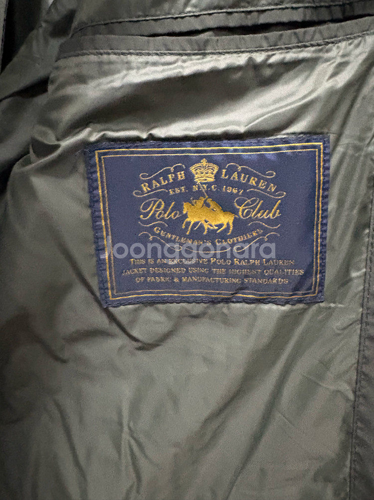 폴로 랄프로렌 클럽 퀼팅 자켓--2