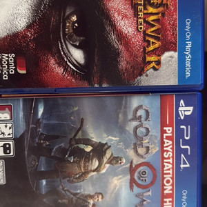 ps4 ps5 갓오브워 3,4 cd 플스 타이틀