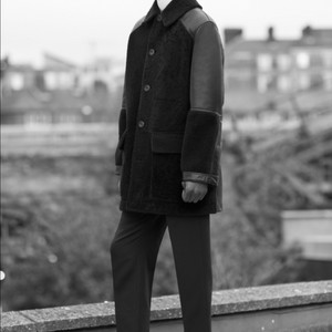 알렉산더 맥퀸 무스탕 코트