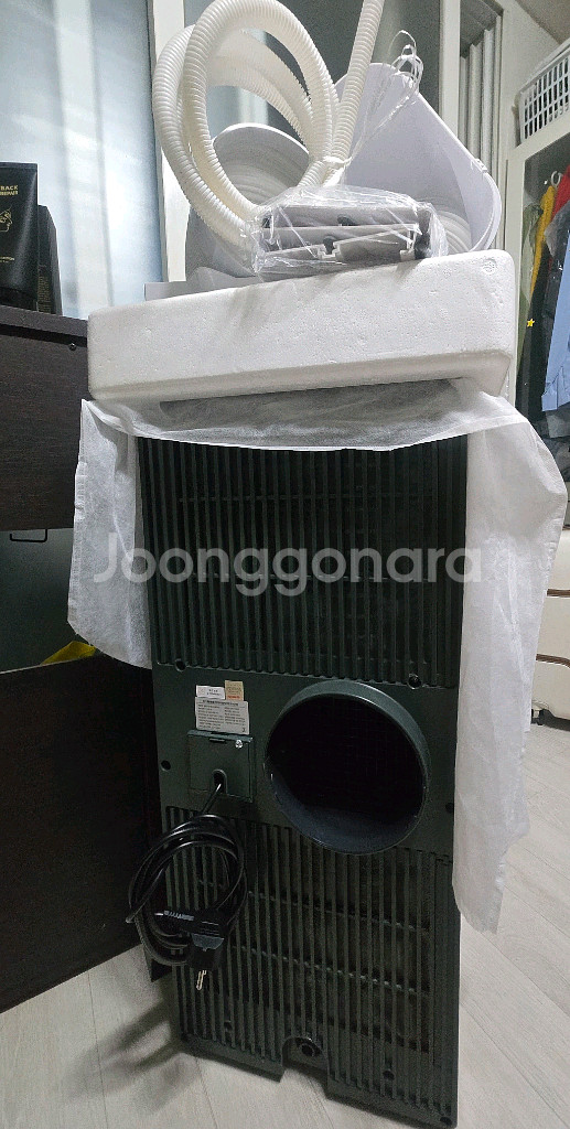 신일 더블팬 이동식 에어컨--2