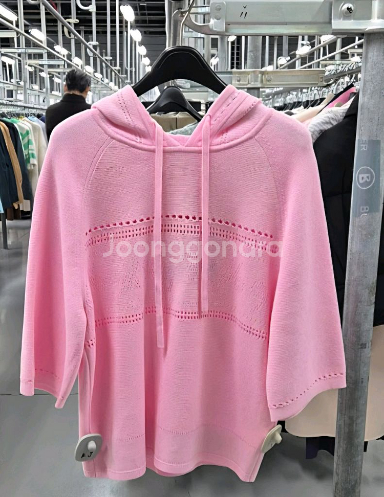 타임 여성 후드 니트(새상품)--3