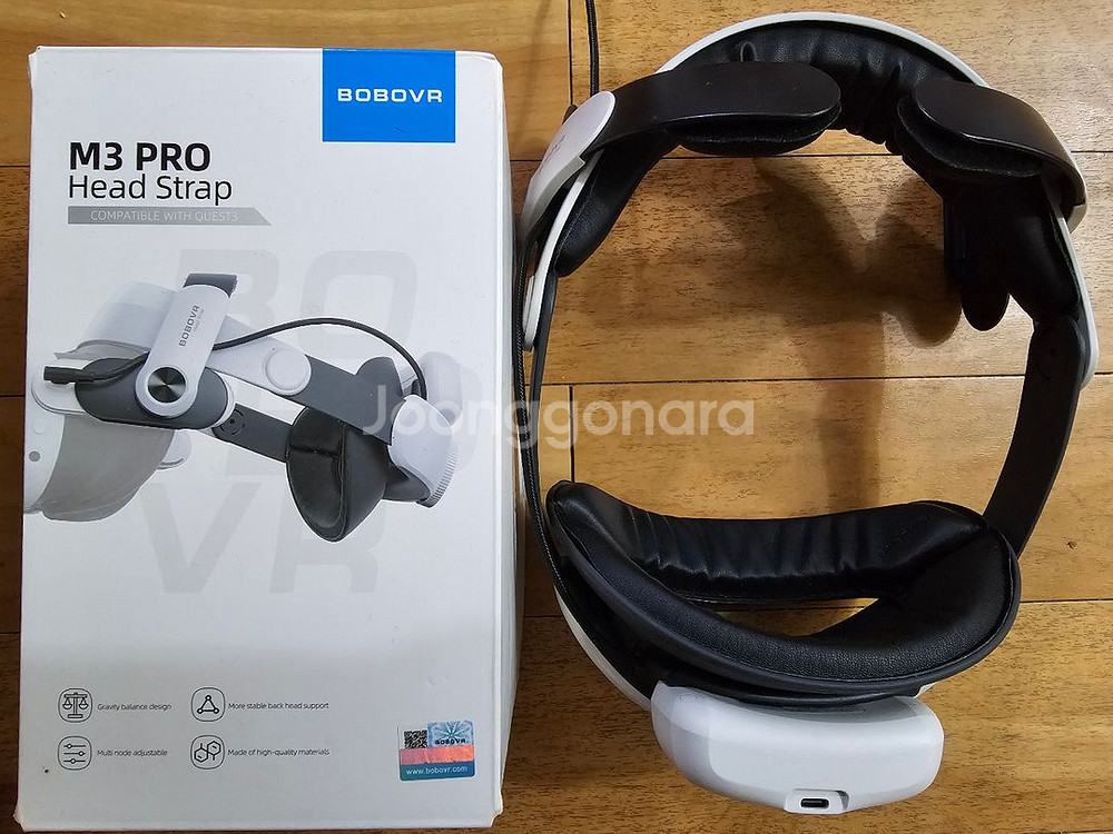 bobovr m3pro 보조배터리 헤드스트랩 메타퀘스트3--0