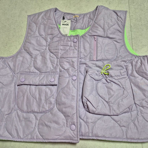 우트 퀼팅 베스트(새상품)