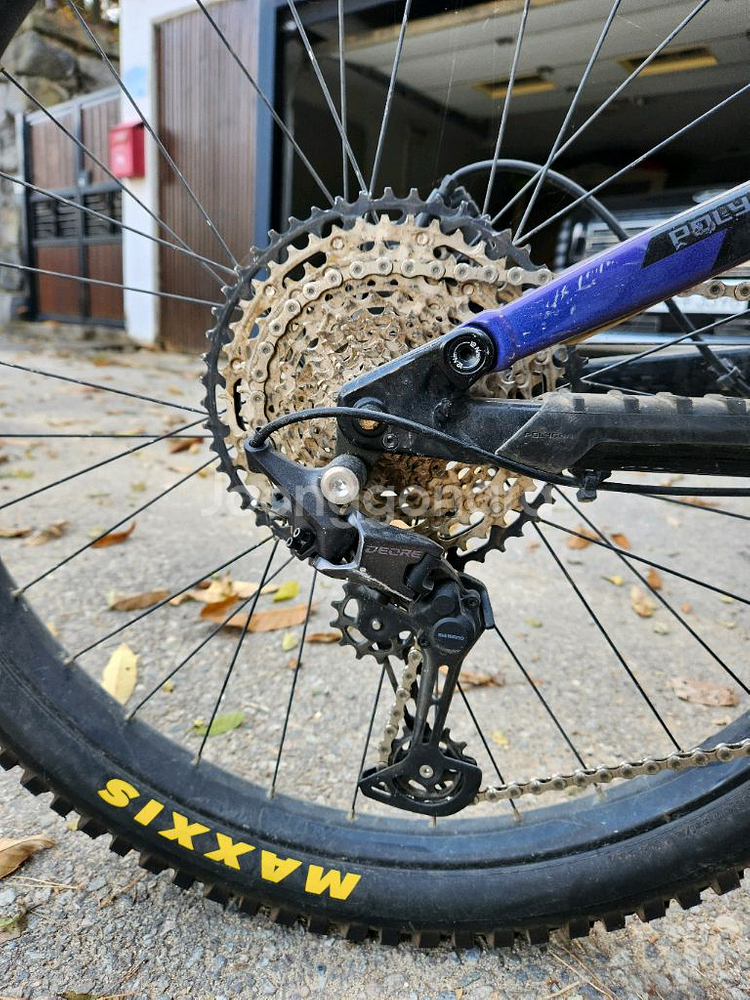 폴리곤 시스큐 t8 풀서스펜션 MTB 자전거 스몰사이즈--5