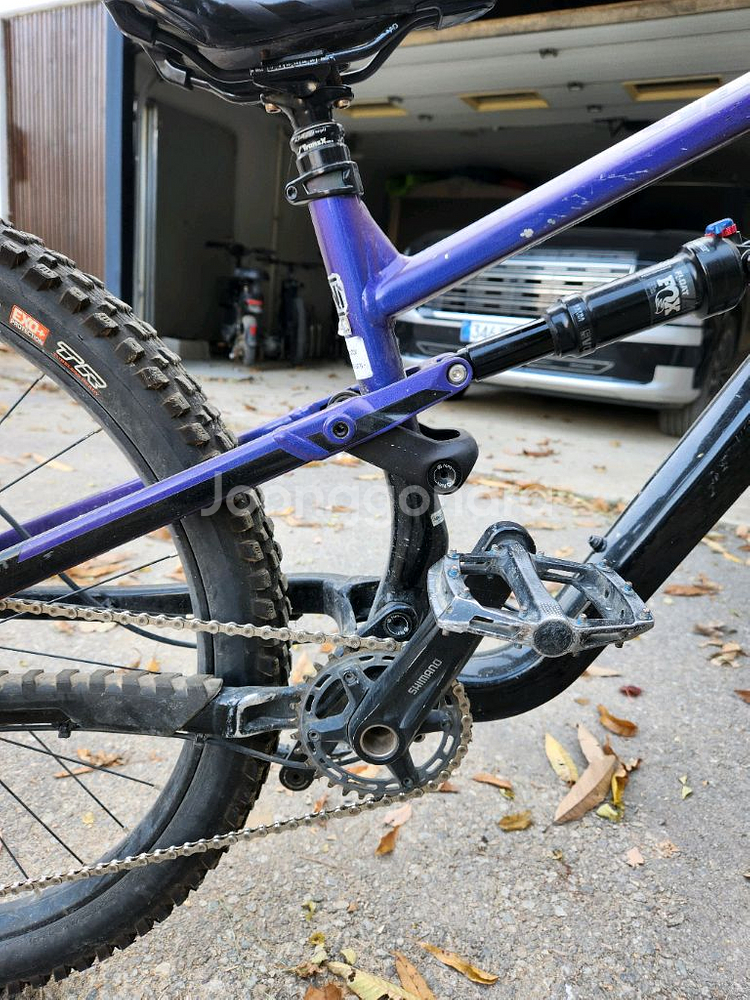 폴리곤 시스큐 t8 풀서스펜션 MTB 자전거 스몰사이즈--4