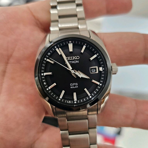 세이코 아스트론 솔라GPS 39mm ssj005j1