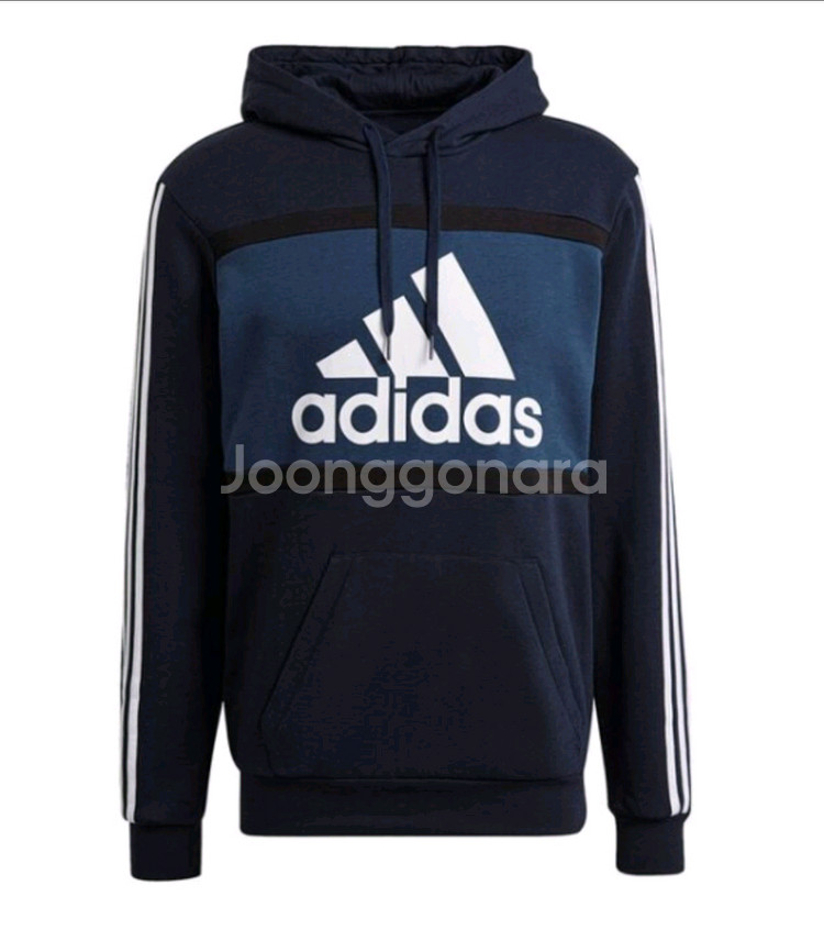 아디다스 기모 후드 맨투맨 티셔츠--1