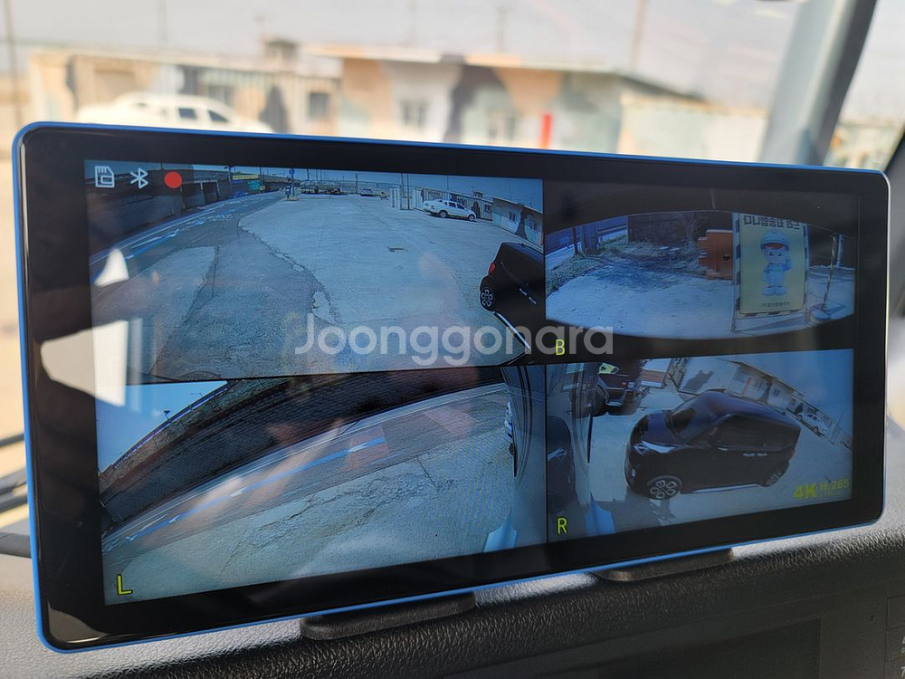 화물차/덤프트럭 4채널 블랙박스/후방카메라 출장설치--6