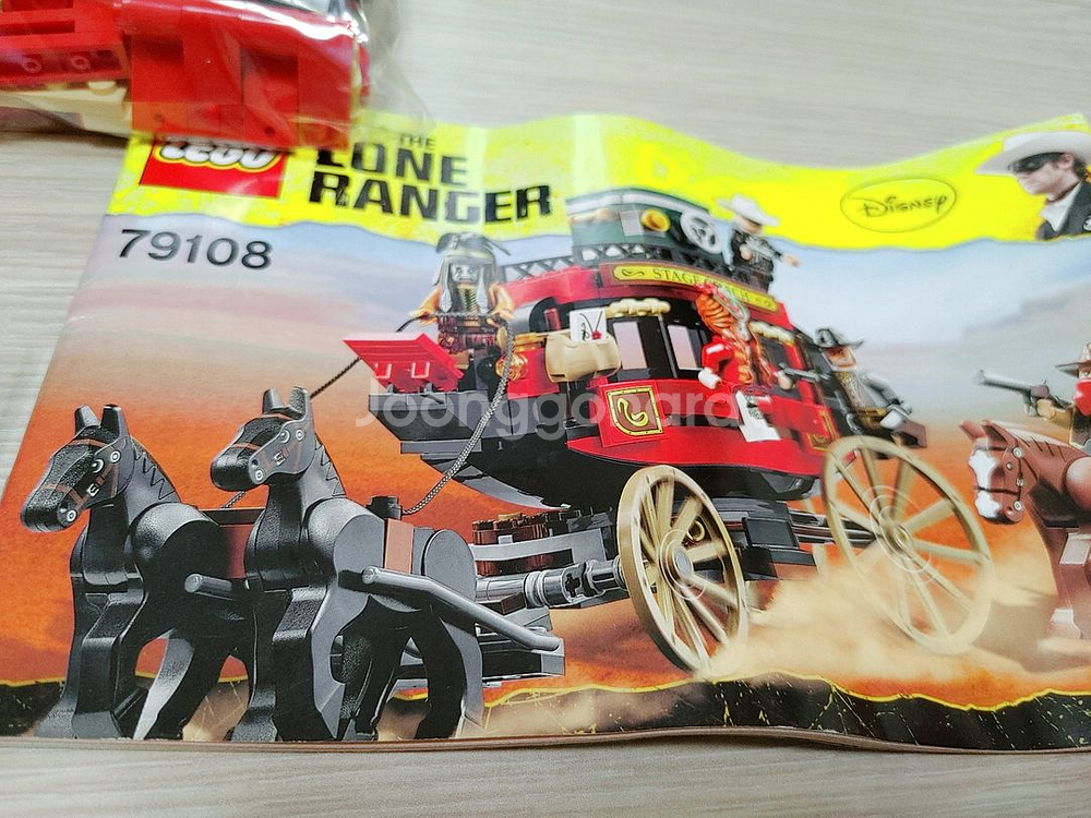 레고 79108 론 레인저 역마차 탈출 중고 벌크--0