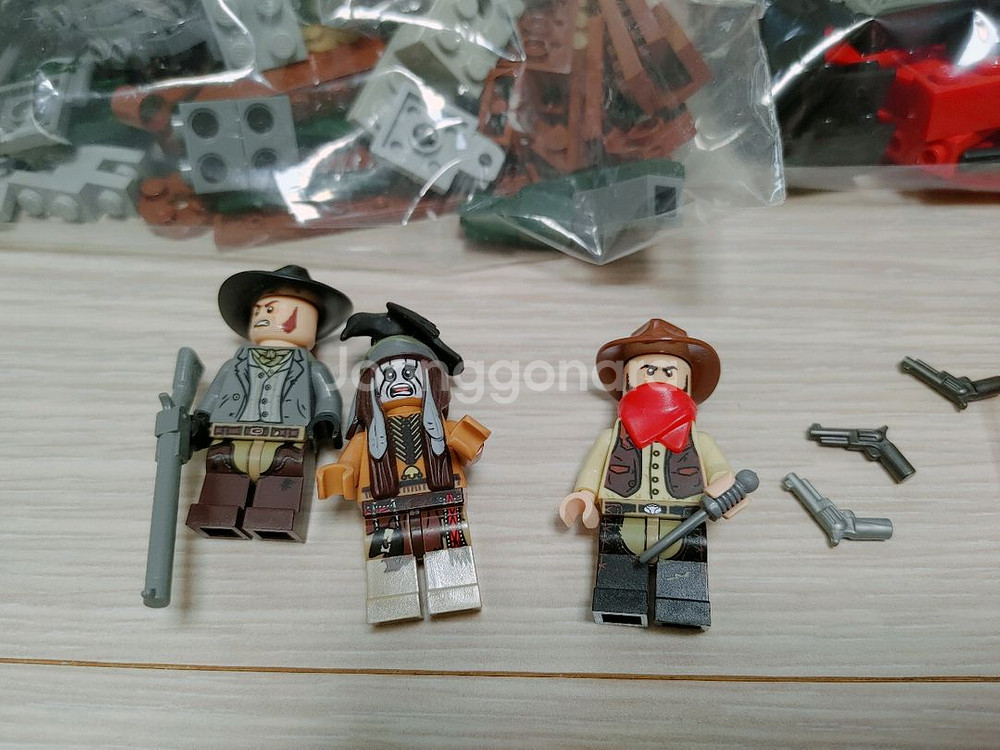 레고 79108 론 레인저 역마차 탈출 중고 벌크--2