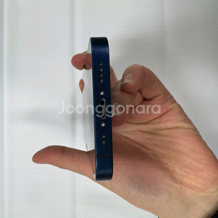 아이폰12미니 64기가 블루 공기계 중고폰 저가폰 키즈폰 학생폰--5