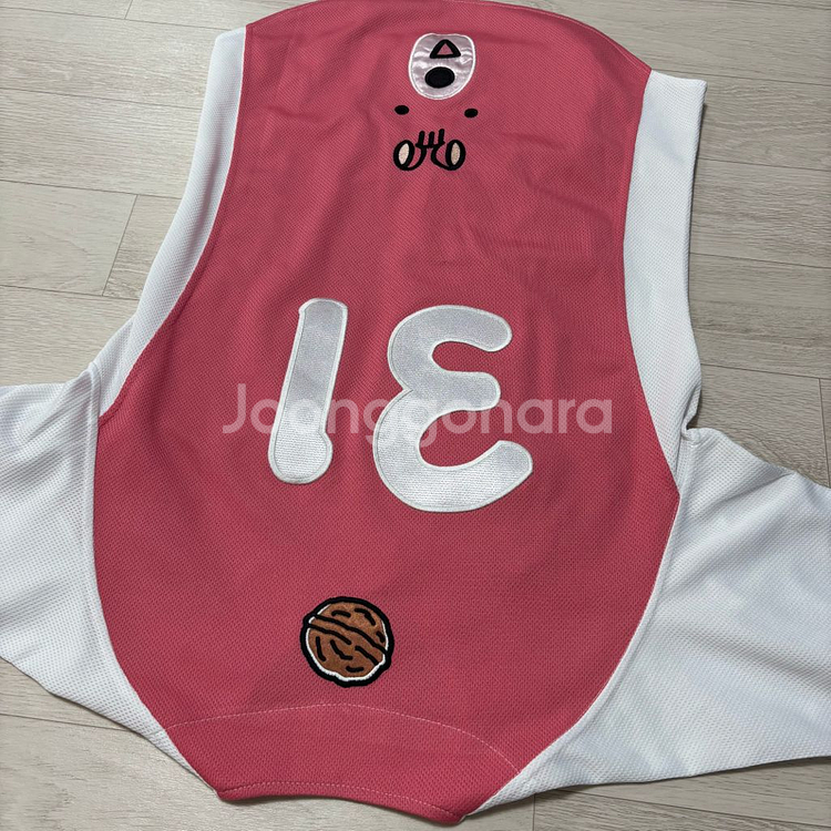 롯데자이언츠 야구 유니폼 핑크 포도리--3