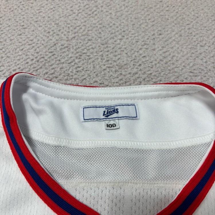 삼성라이온즈 야구 유니폼 노마킹 이미지