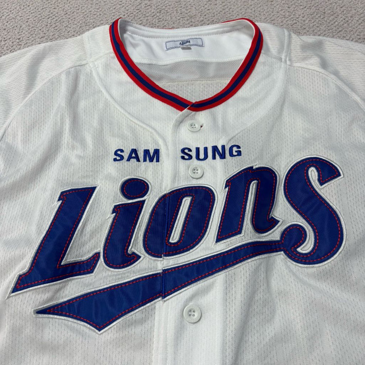 삼성라이온즈 야구 유니폼 노마킹 이미지