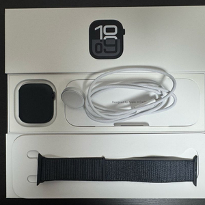애플워치10 GPS 46mm 제트블랙