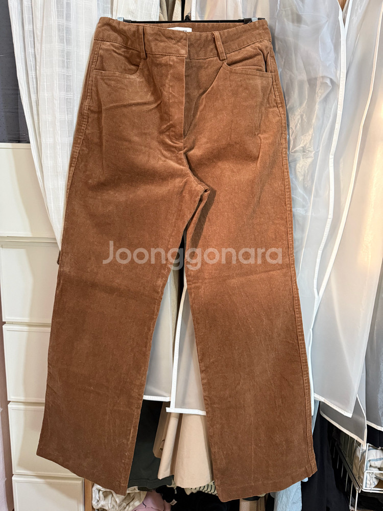 우리우리 코듀로이 와이드 팬츠--1