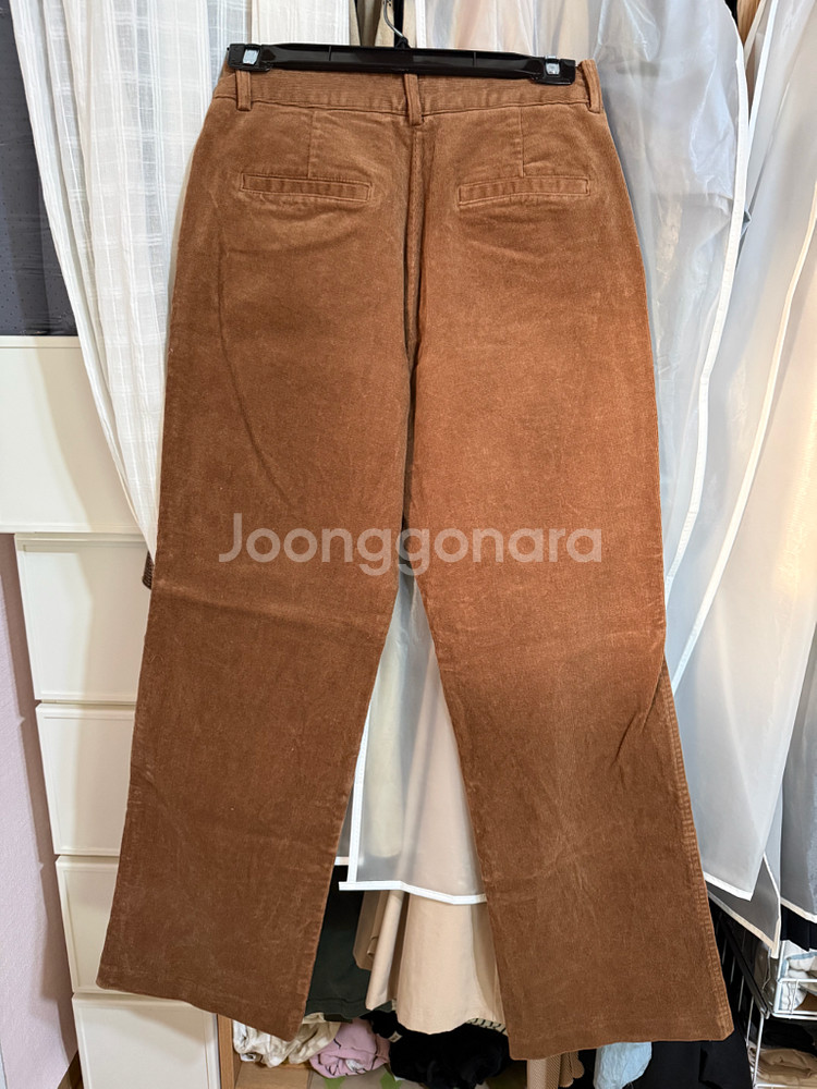 우리우리 코듀로이 와이드 팬츠--3