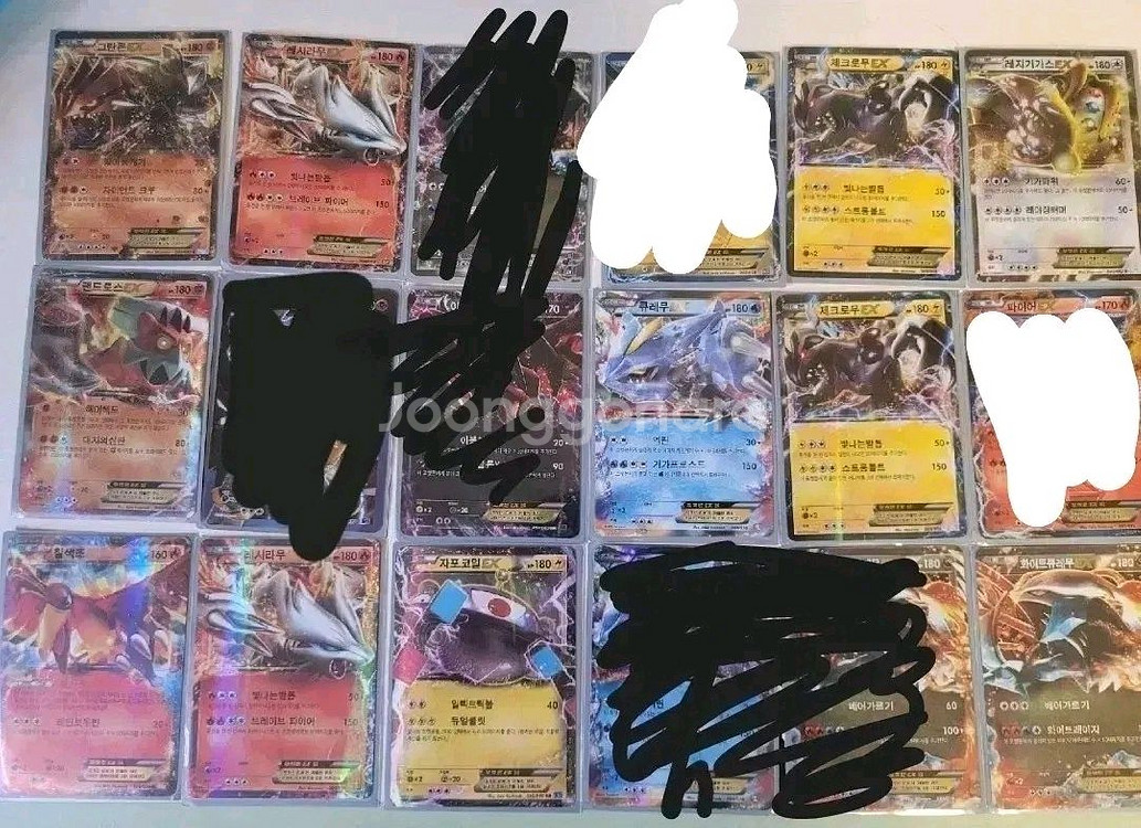 포켓몬카드 EX 다수 일괄--0