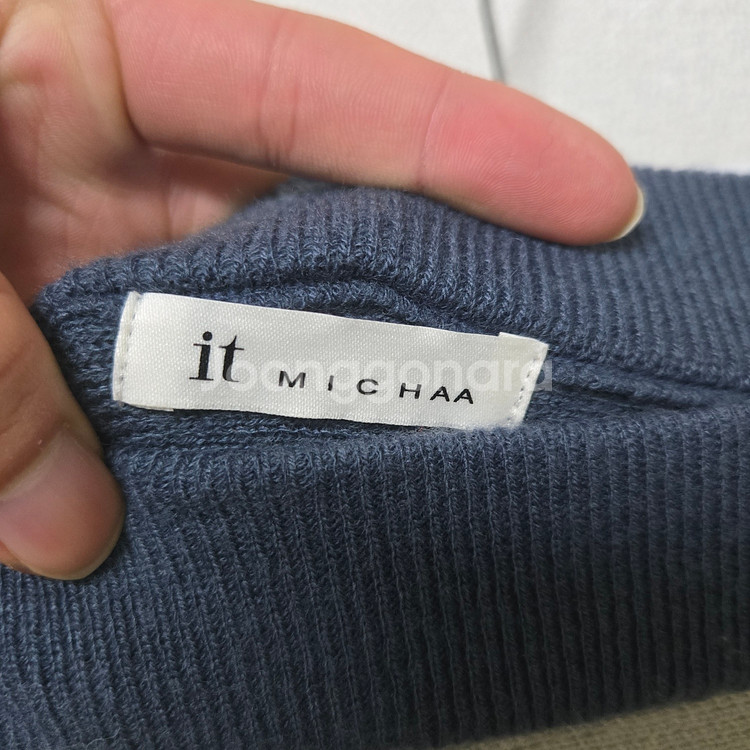 잇미샤 2020 울 밴딩 스커트--1