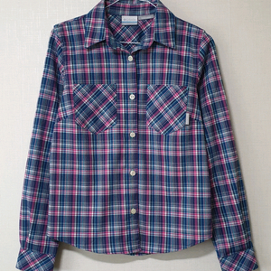 컬럼비아 여성 체크 남방 셔츠 S사이즈