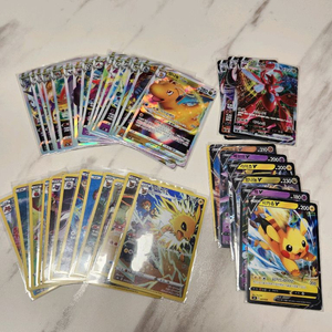 포켓몬카드 뮤 뮤츠 피카츄 망나뇽 등 CHR, VSTAR 등 40장
