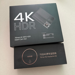 70mai A810 4K HDR 블랙박스 + up04 하드와이어 키트4g