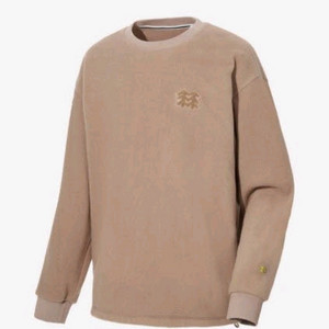 [코오롱스포츠] 남녀공용 마이크로플리스 맨투맨 티셔츠