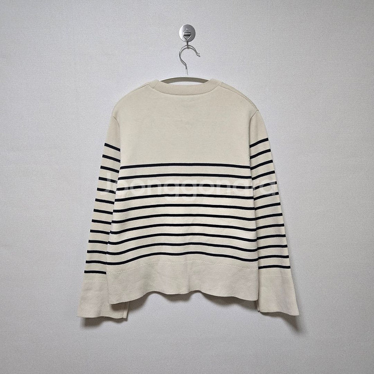 앤아더스토리즈 코튼 스트라이프 니트--4
