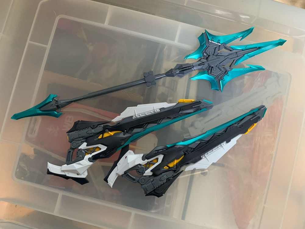 무한신성 썬더볼트 모불리데 가조립 판매--2