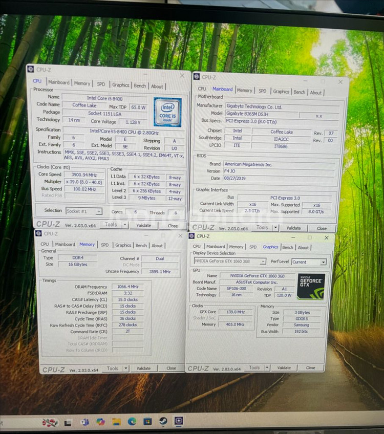 인텔 I5-8400 GTX1060 3G 미니 컴퓨터--3