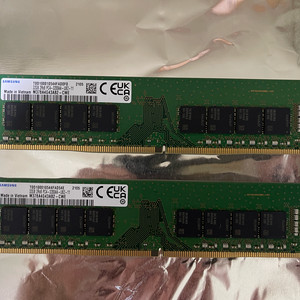 DDR4 PC3200 32GB 메모리 2개 세트