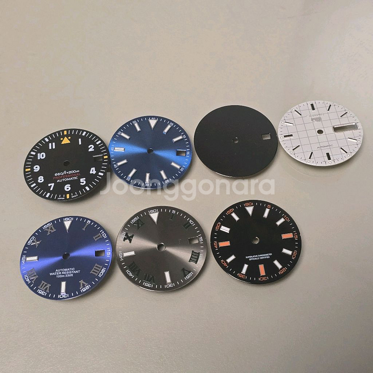 nh35 세이코 무브먼트 다이얼 팝니다. 28.5mm--0