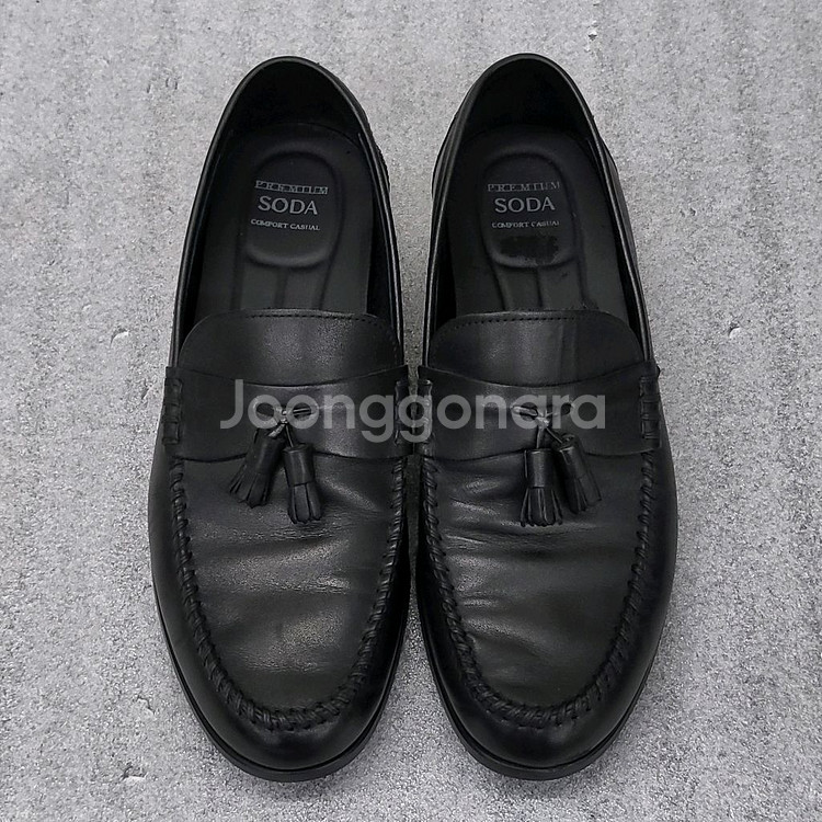 소다 남성 컴포트 캐주얼 로퍼 블랙 245mm--0