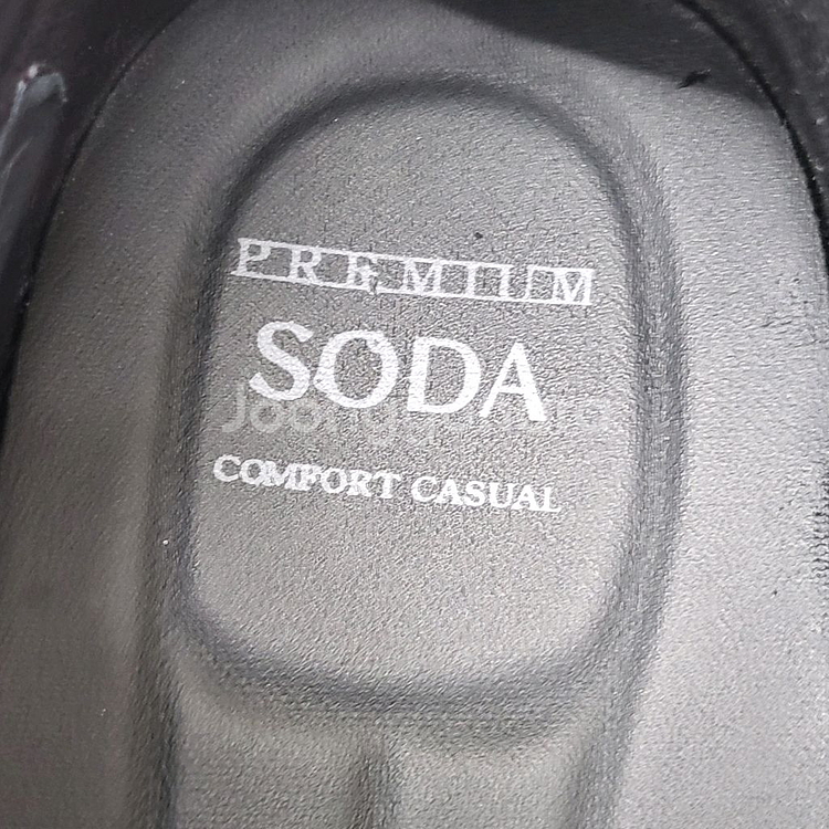 소다 남성 컴포트 캐주얼 로퍼 블랙 245mm--3