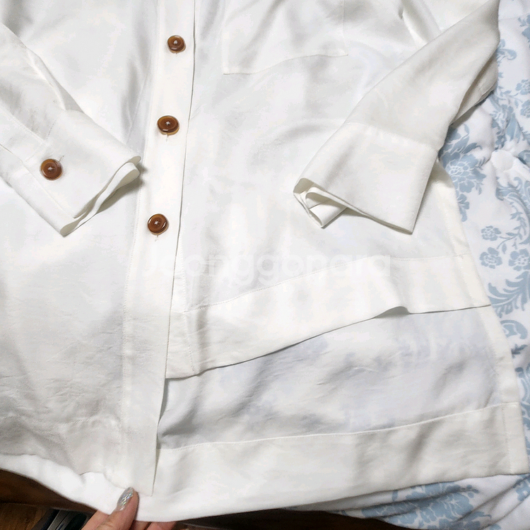 비비안웨스트우드 화이트 셔츠--8